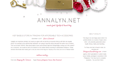 Desktop Screenshot of annalyn.net
