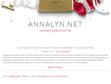 Tablet Screenshot of annalyn.net